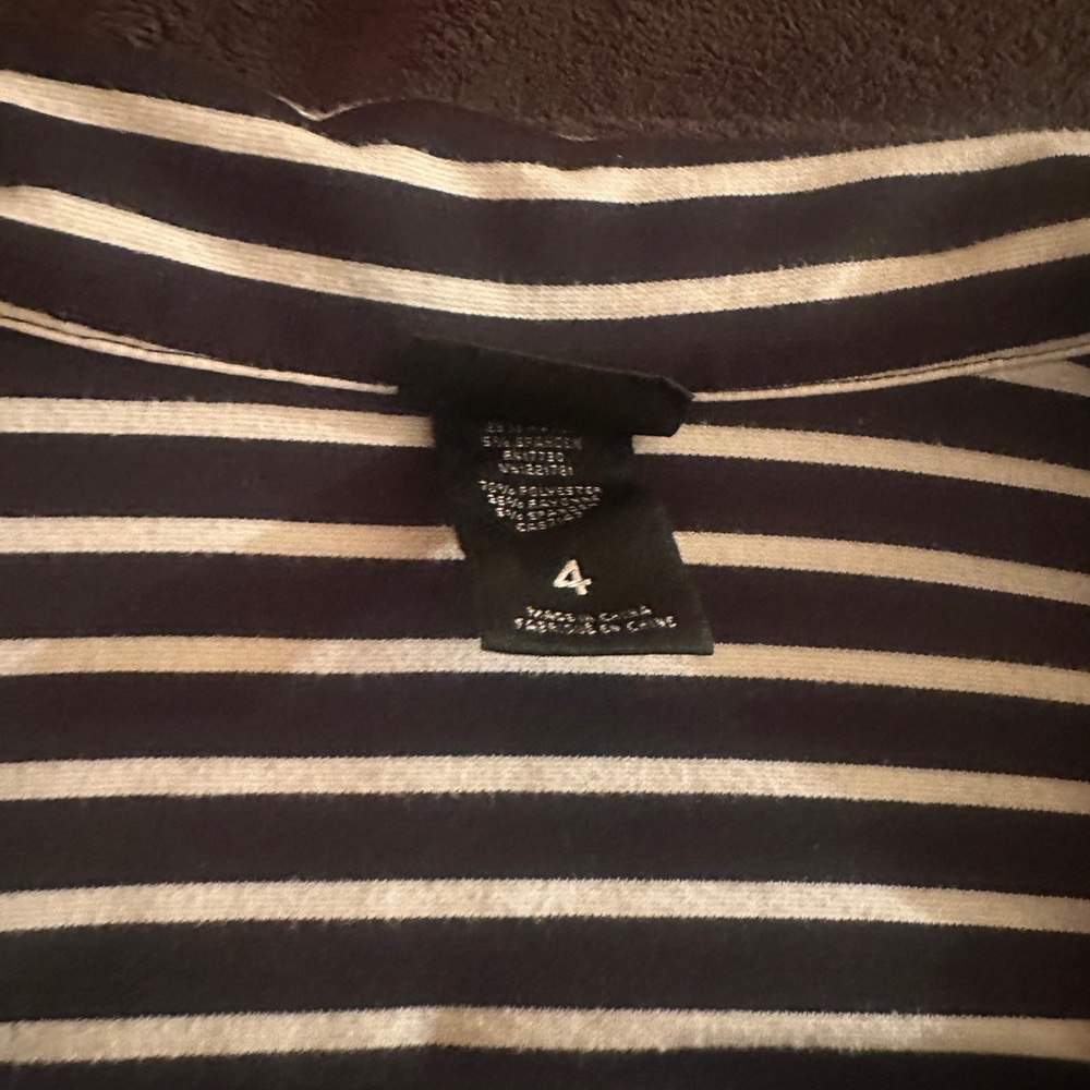 Mossimo Supply Co. Black and White Striped Blazer - Picture 2 of 4